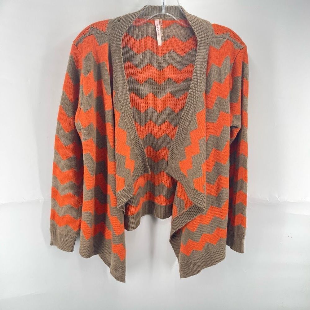 Ekklesia Women's Open-front Ribbed Knit Cardigan Free Size Small medium - Picture 4 of 12